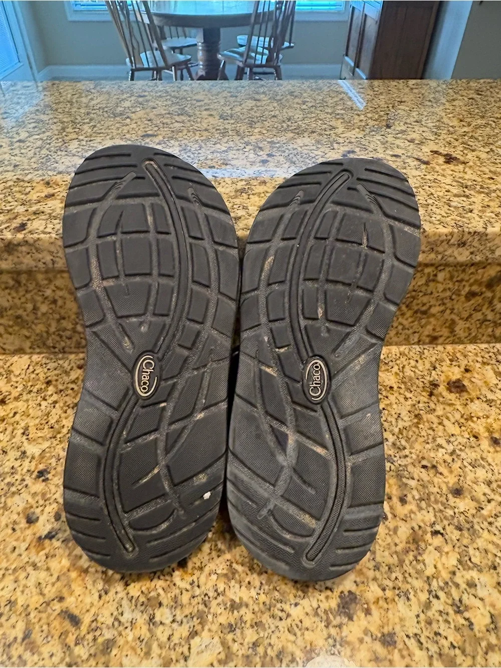 CHACO ZX/2 Black Sport Hiking Water Sandals 9 Wide Arch Support